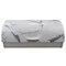 Home Basics Marble Like Roll Top Lid Steel Bread Box, White BB47490 - alternate 2